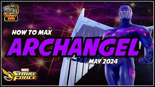 New Player Guide! | How To Max Archangel Early! | Marvel Strike Force