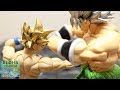 DRAGON BALL STOP MOTION SUPER ULTRA INSTINCT SON GOKU VS MUI BROLY #dragonball #stopmotion