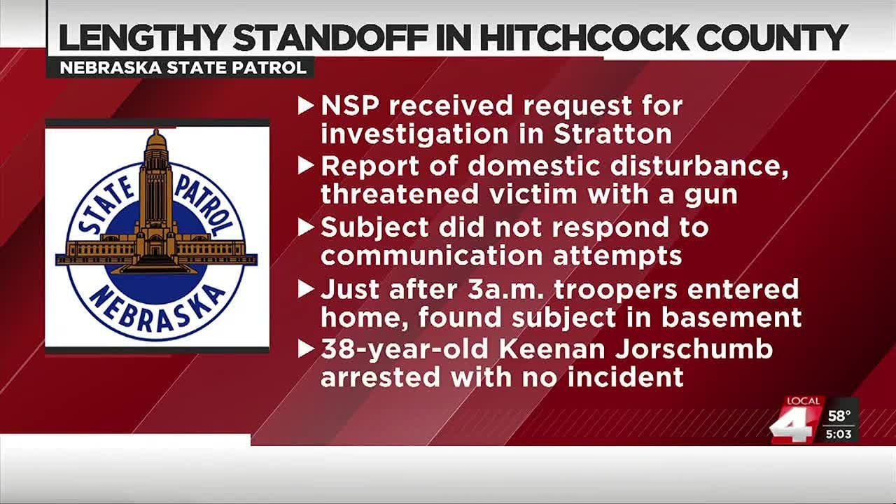 NSP SWAT arrests man after lengthy standoff in Stratton - YouTube