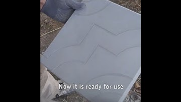DIY paving slabs | Easy way to make the beton slabs for your garden, house, garage and other