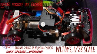 WLTOYS 1/28 RC  suspension upgrade...UPGRADED!