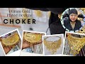 1 gram gold plated choker new design 2024  zaid imitation jewellery shop