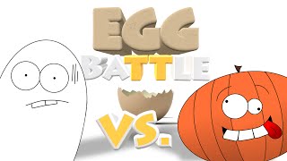 Ghost VS Pumpkin | EGG BATTLE! (HAPPY HALLOWEEN)