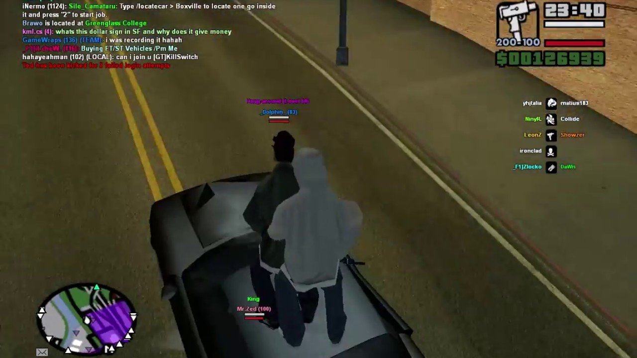 GTA SAMP! DOUBLE WANK DOUBLE CUM