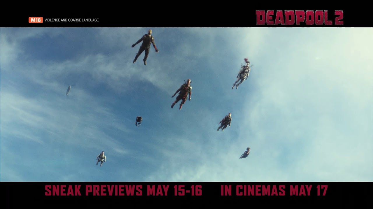 Deadpool 2 ["I'm Back" Bumper Ad in HD (1080p)]