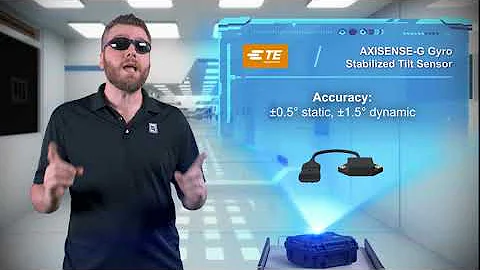 TE Connectivity AXISENSE-G Gyro Stabilized Tilt Sensor - Tech Specs | TTI, Inc.
