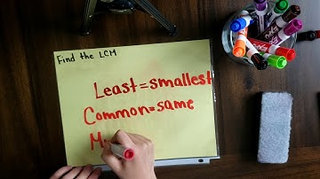 LCM for Beginners - Least Common Multiple Introduction