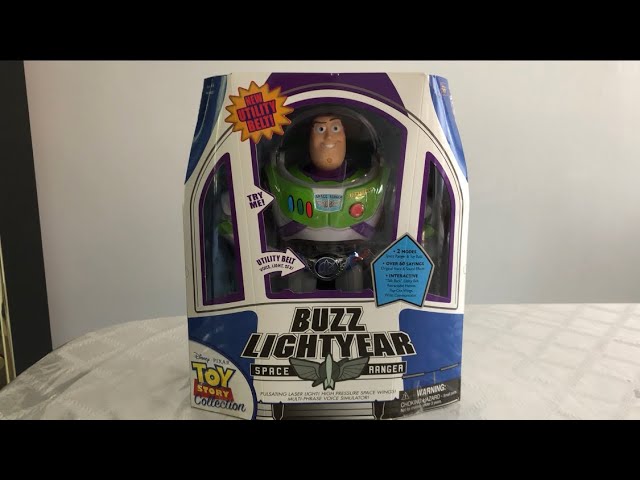 Buzz Lightyear Utility Belt In Box Review and Comparison - YouTube