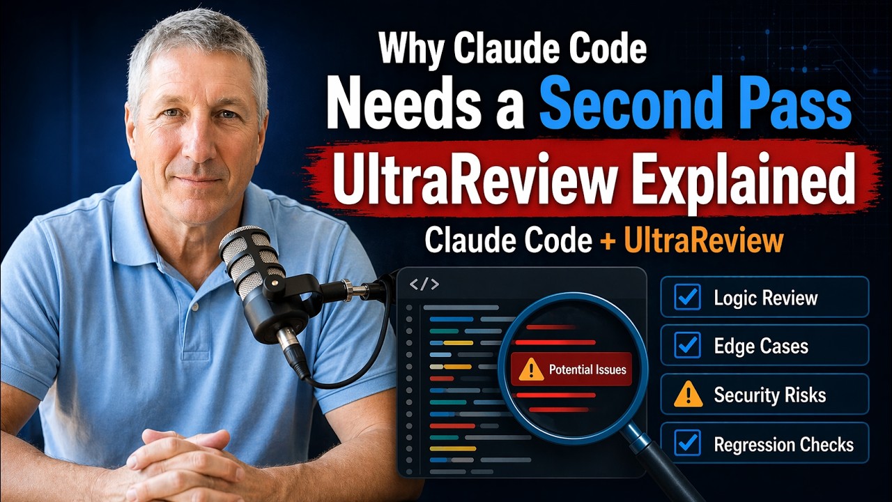 Why Claude Code Needs a Second Pass: UltraReview Explained - YouTube