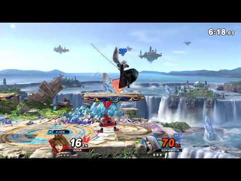 セフィロス 非VIP(600万) vsVIPソラ【スマブラSP】