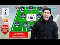 TOTTENHAM VS ARSENAL ~ ARSENAL'S TOP ALTERNATIVE POTENTIAL STARTING XI EPL WEEK 4 2024