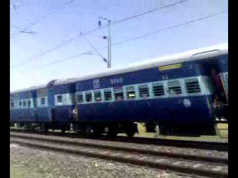 I m not proudy but cant stop to say that im first to take the 8235 Bhopal - Bilaspur Express from the tracks to the internet through youtube and thats also in high quality. The train is one of the most oldest train running from the year of 60s or 70s and is a common choice for passengers of Bina, Khurai, Jeruwakheda, Isarwara, Saugor, Katni to reach Bhopal and Anuppur in Madhya Pradesh. It is among few trains which holds the status of Express and Passenger train both. This train consist a total of 13 bogies whose number increases by 15-17 during peak seasons and during Kumbh fare of Hindu religion the train often bears 21 to 23 coaches too and terminates till Ujjain and Indore as mahakumbh special express. Note the furious speed of the train before arriving at Khurai railway station.. The speed of the train at this time is 60 km/hour..now some monkeys and gorilla will think how i have calculated the speed so for your kind information, ima railfan and i dont just take rail video of train but surf through internet to get information of particular train, its speed, number, route etc etc.. #Rgds ANAS KHAN (anask14@gmail.com)