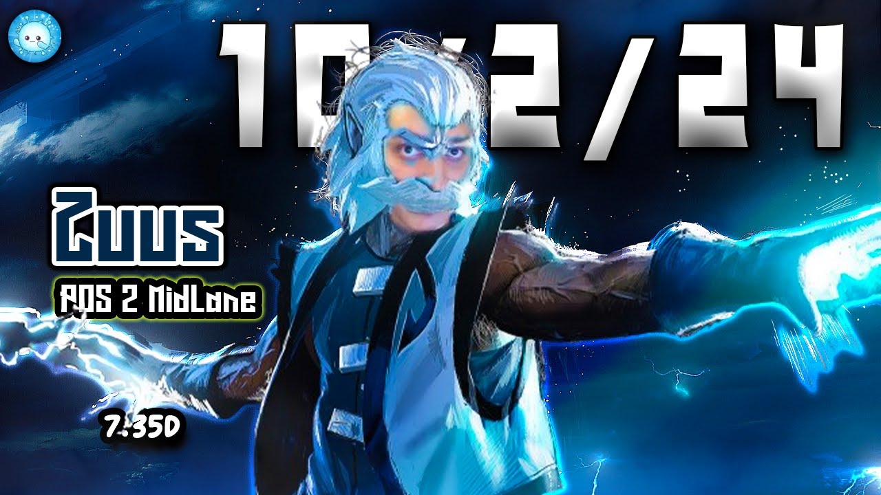 🌩⚡گیمپلی زئوس میدلین: بازی رو مالِ خود کنیم یا چی؟🌩⚡| Gameplay Zuus Pos 2: KDR 12/2/24🌩⚡