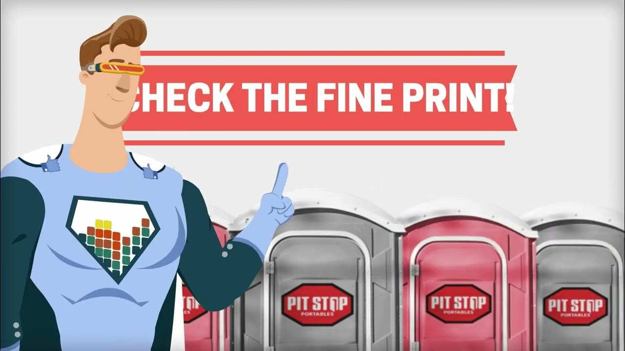 Pit Stop Portables - How We Price - YouTube