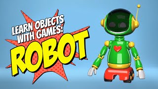 Learn Shapes Robot Game Educational Game Puzzle Game 1-11 screenshot 5