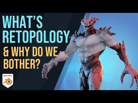 Video: Waarom is retopologie belangrijk in het animatieproces?