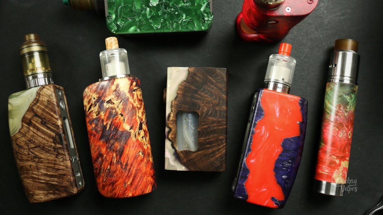 My Stabwood Vape Mod Collection Explained