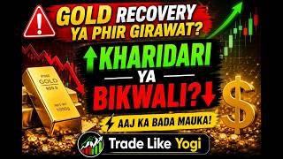 🔥 Gold Recovery Ya Phir Girawat? 📈 Kharidari Ya Bikwali | Gold Trading Prediction Today |
