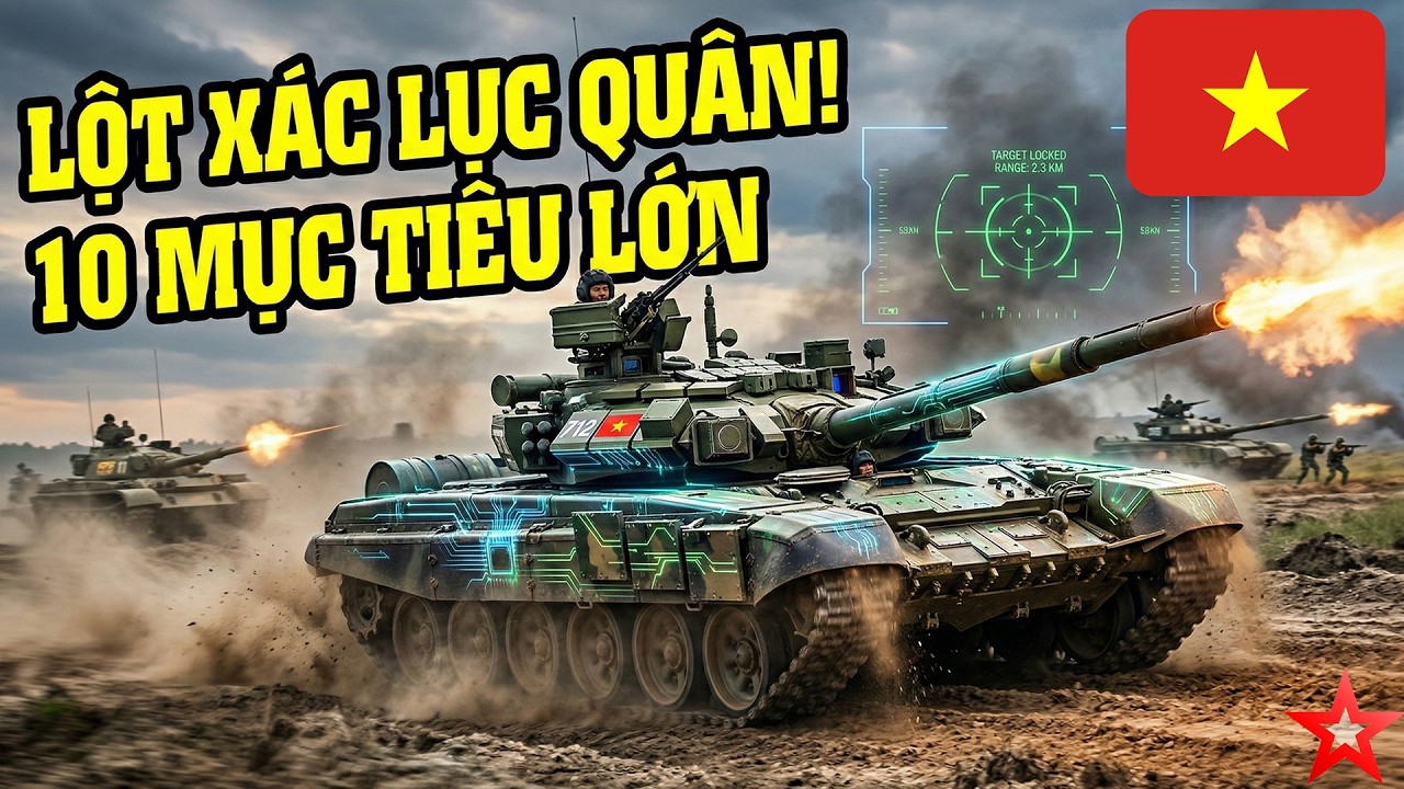 Sức mạnh Lục quân Việt Nam sẽ BÙNG NỔ khi 10 hướng phát triển này hoàn thành