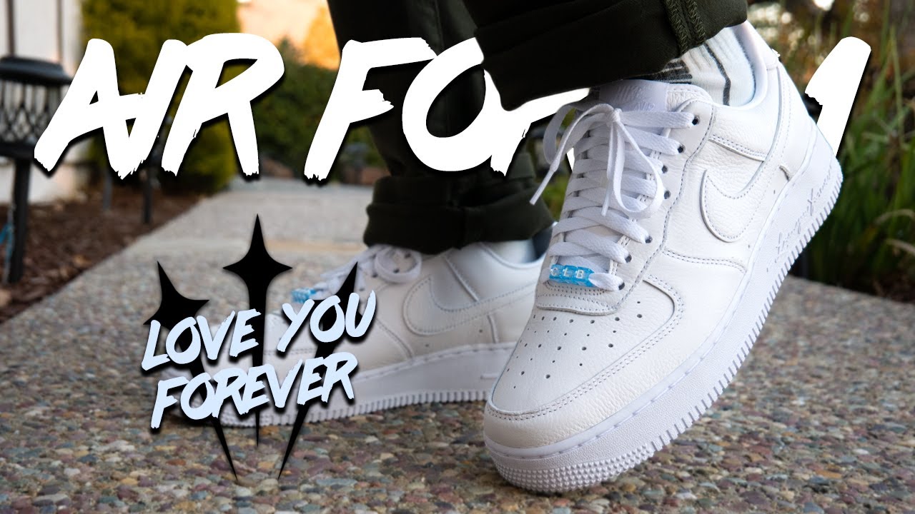 Air Force 1 NOCTA White (Love You Forever) Review & On Foot 