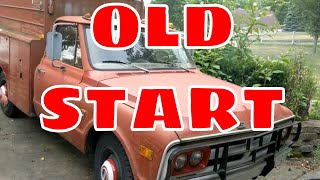 1968 GMC 3500 First Start in 9 Months!