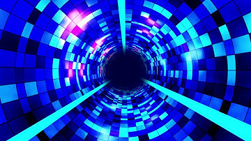 4k Abstract Neon Light Tunnel VJ Motion Background - Vj Loops for Dj - free dj party Background