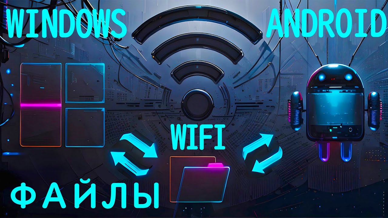 WINDOWS 11 И ANDROID БЫСТРАЯ ПЕРЕДАЧА ФАЙЛОВ ПО WI FI ПРОСТОЙ СПОСОБ ...