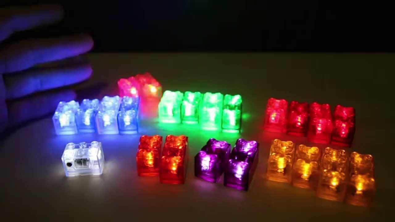 Details about   Fits Lego Light Up LED Blocks Multi Colour 
