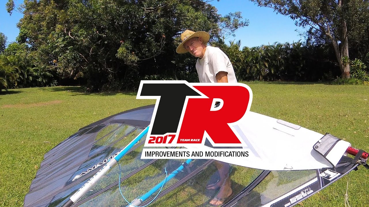 TR2017 Race Sail improvements and modifications for 2017