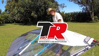 TR2017 Race Sail improvements and modifications for 2017