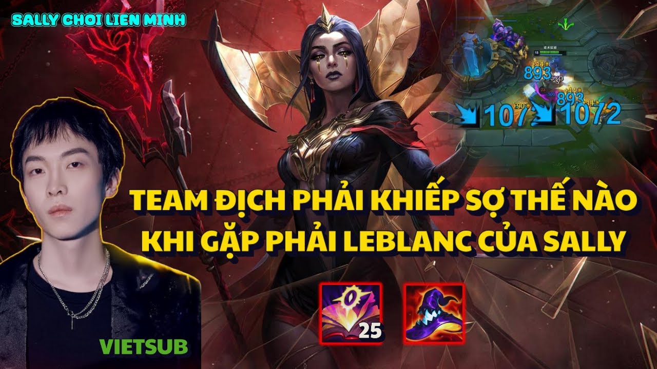 (VietSub) Gặp Đồng Đội Đánh Như Bot , Sally Và Con Leblanc Gồng Gánh Gãy Lưng Như Nào