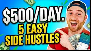 ✅ 5 Side Hustle Ideas That ACTUALLY Work (2026) 💰 Make $500/Day Extra Money/Work From Home Jobs
