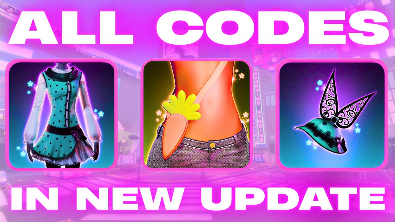 ALL CODES IN NEW UPDATE | DRESS TO IMPRESS - YouTube