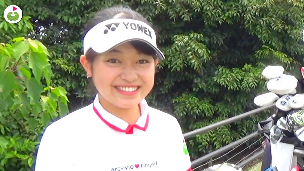 リンゴルフの斉藤妙ちゃんが台湾女子ツアーで活躍中の乗富結プロと同組でラウンド 御ふざけドラコン大会 トラックマン計測 ホリエモンカップ ゴルフの動画