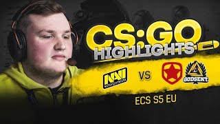 Csgo Highlights Navi Vs Gambit, Godsent Ecs S5 Eu