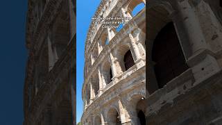 5 #interestingfacts about the #roman #colosseum! #italy #italytravel #romanarchitecture #gladiator