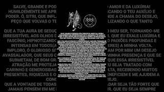 Oração de Sedução para o Daemon Sitri