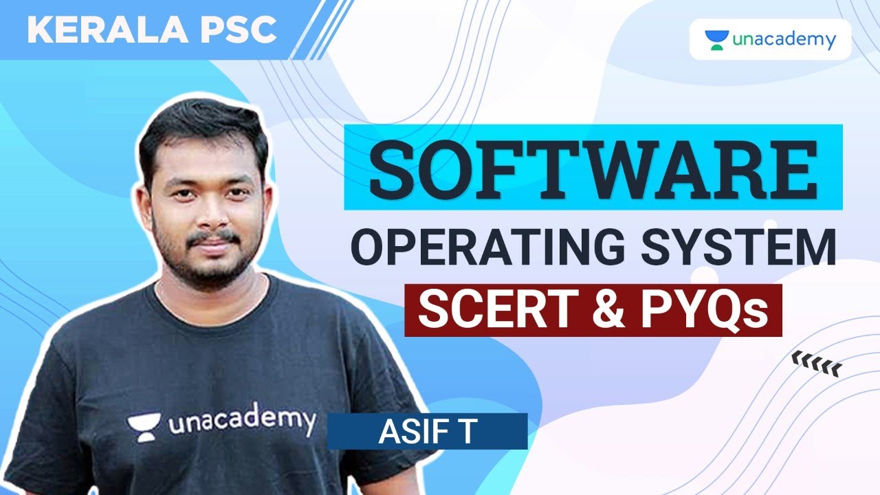 Computer Softwares I Operating system | Asif. T | Kerala PSC | LDC ...
