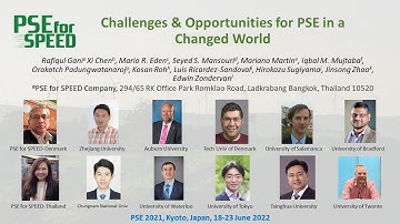 Challenges and opportunities for process systems engineering in a changed world (Rafiqul Gani)