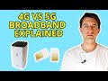 4g vs 5g broadband explained  speeds and costs compared