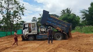 Full video!! Dozer Komatsu Pushing Filling The Soil & Dump Truck 5ton #Ep2384 by Leng Sophon 5,979 views 6 months ago 40 minutes