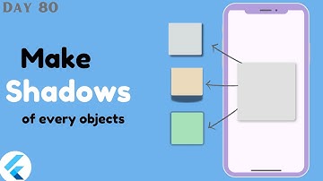 How to Use Shadow in Flutter | Add Shadow to Any Widget in Flutter
