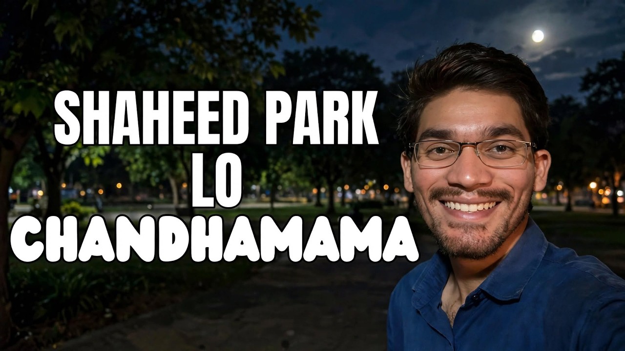 Shaheed Park Lo Chandhamama  | Bhilai Vlog | Durg, Chhattisgarh