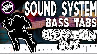 Operation Ivy - Sound System | Bass Cover With Tabs in the Video
