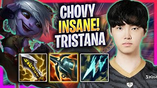 CHOVY IS INSANE WITH TRISTANA! - GEN Chovy Plays Tristana MID vs Jayce! | Season 2024