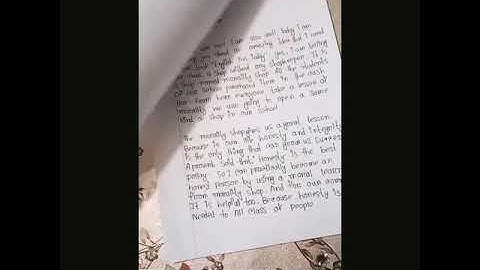 Assignment class 7 English 20 week assignment