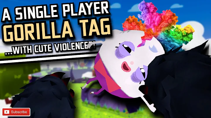 This NEW VR game is like single player Gorilla Tag...with VIOLENCE //  Quest 2 Airlink Gameplay