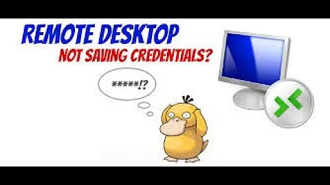 How To Save Remote Desktop (RDP) Credentials in Windows 10 | in Urdu |