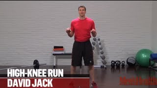 How to Do a High Knee Run - Men's Health