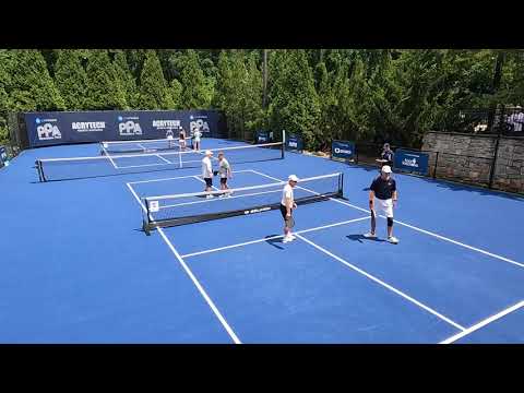 05/17-2023 Atlanta Open / Gold Medal Match-4.0, 60+ / Alea, Hall -vs- Steadman,Shrier / Game 1